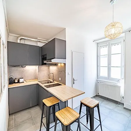Le Rize- Charmant 4 Pers-part Dieu Apartamento